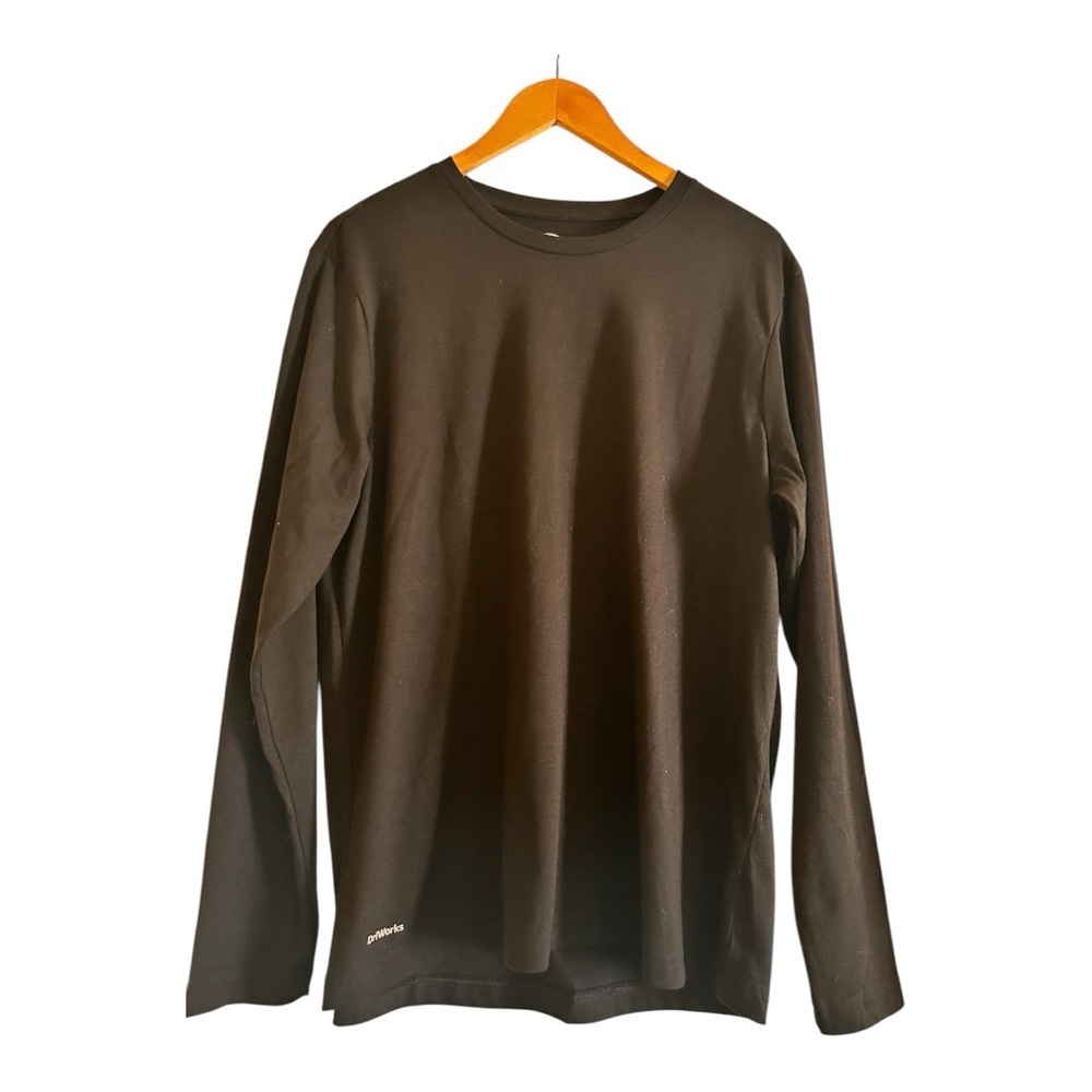 Black Long Sleeve Men's Shirt